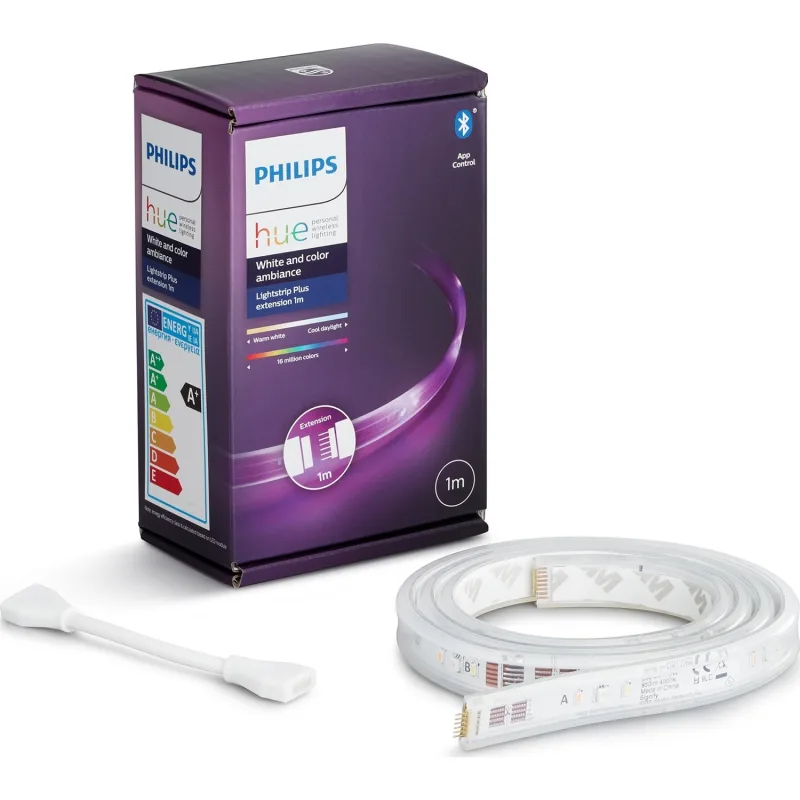 Philips Hue Lightstrip Plus 1 m Adaptörsüz RGB Şerit LED