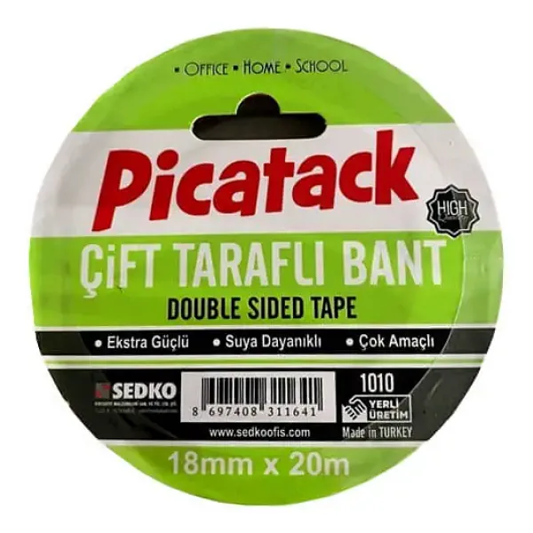 Picador Çift Taraflı Bant 18 Mmx20 M Kz023 Picatack