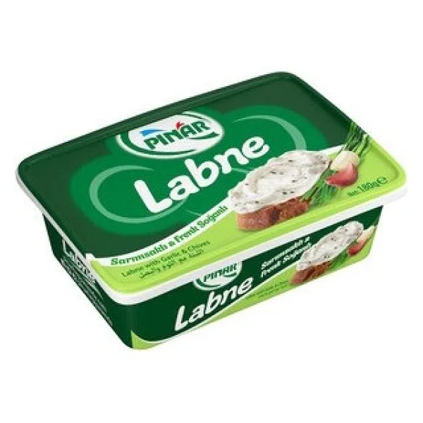 Pınar Sarımsaklı & Frenk Soğanlı Labne 180 gr