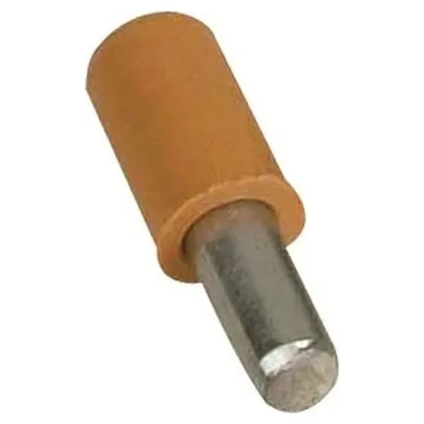 PLASTİK BAŞLI METAL RAF PİMİ 5 MM MEŞE ( 50 ADET )