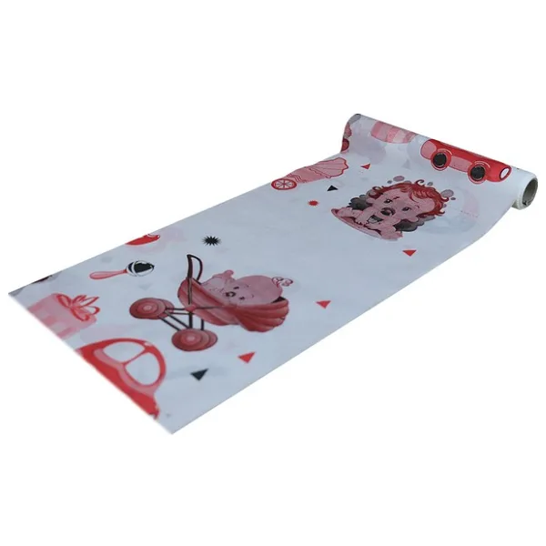 Pratikser Tek Kullanımlık Alt Değiştirme Örtüsü Baskılı - 50 x 65 CM - Koli