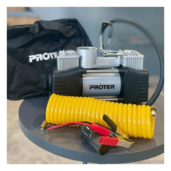 PROTER PR 265 P2 LASTİK ŞİŞİRME ÇİFT PİSTON 12V 150 PSI
