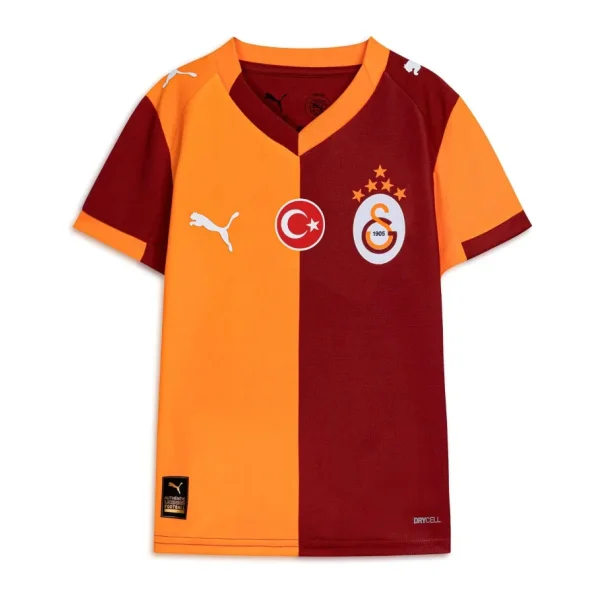 Puma 779818-01 2025/2026 İç Saha Parçalı Çocuk Galatasaray Forması