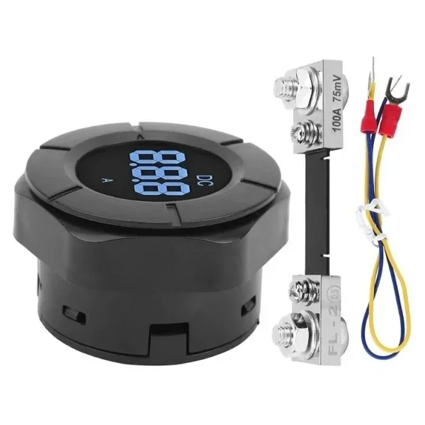 PZEM-019A DC 100A Dijital Ampermetre + 100A Şönt