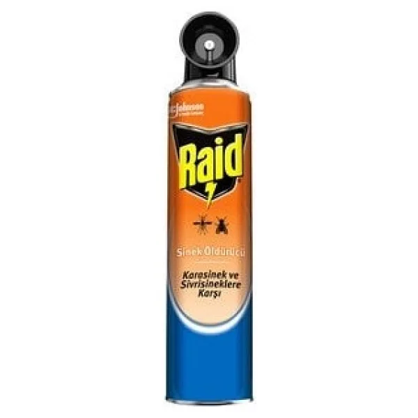 Raid Karasinek Ve Sivrisinek Öldürücü 300 Ml ( 5 ADET )