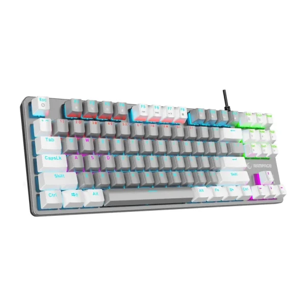 Rampage Snug K14 TKL Red Switch Kablolu Mekanik Oyuncu Klavyesi