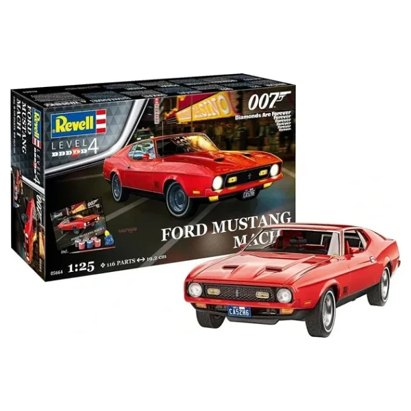 Revell 1:25 James Bond Ford Mustang Mach 1 05664 Maket Seti