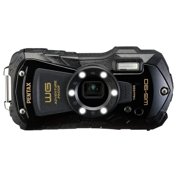 Ricoh Pentax WG-90 Sualtı Siyah Dijital Fotoğraf Makinesi
