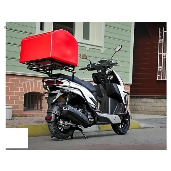 Rks Vrs 125 Kızaklı Kurye Çanta Demiri Ergoline Sürgülü Pizzacı Paket Demiri Supermoto