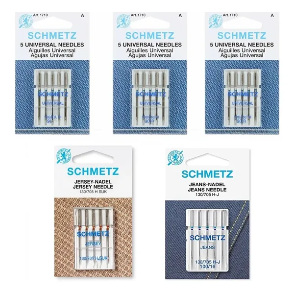 Schmetz Ev Tipi Aile Dikiş Makine İğnesi Komple Dikiş İğne Seti