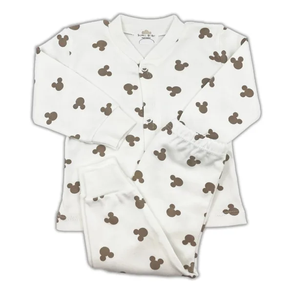 Sema Baby Mickey Mouse Bebek Pijama Takımı