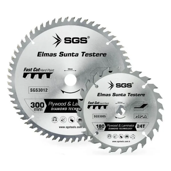 SGS ELMAS SUNTA TESTERE 115 MM X 24T X 22.23 MM