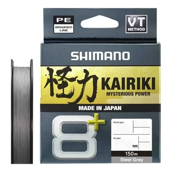 Shimano Kairiki 8+ 150 m 0.06 mm 5.4 kg Grey İp Misina