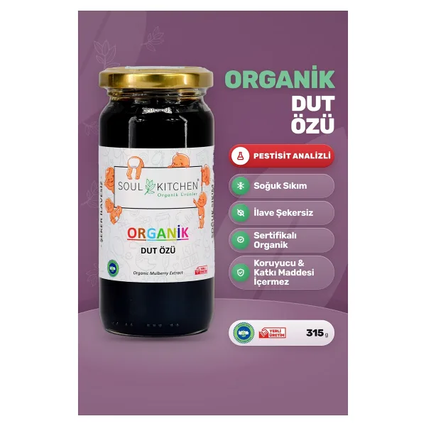 Soul Kitchen 315 gr Organik Dut Özü