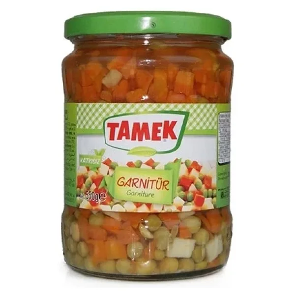 Tamek 535 gr Garnitür Cam Konserve