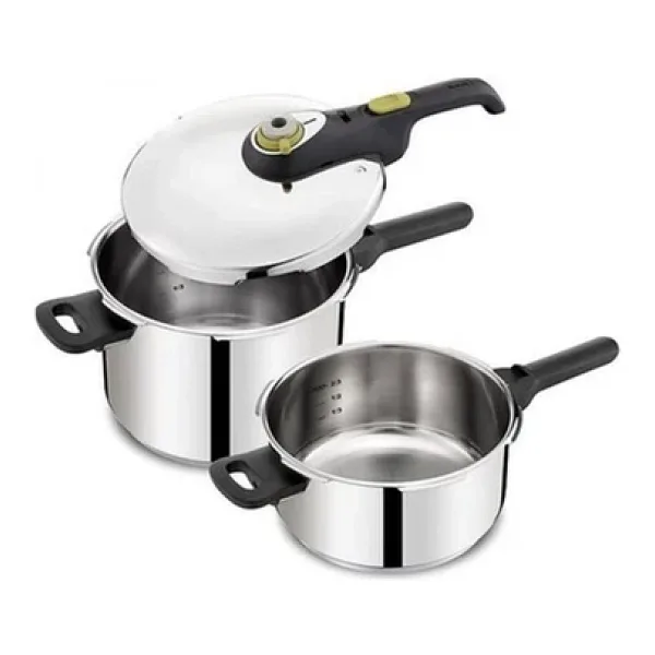 Tefal Secure 5 Neo 6 lt + 4 lt Düdüklü Tencere Seti