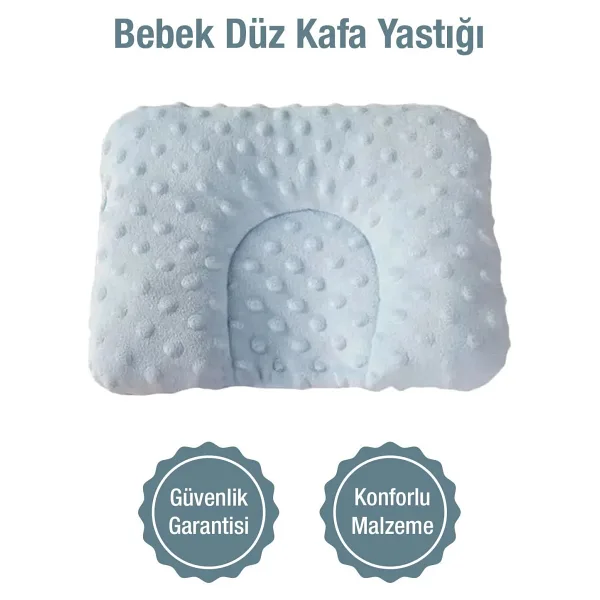 TEGA Bebek Yastığı, Bebek Düz Kafa Yastığı,yenidoğan Yastık, Düz Kafa Sendromu Önlem Yastığı