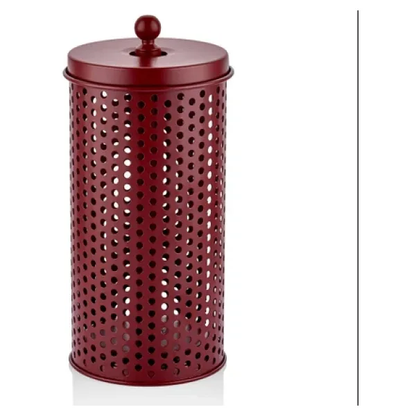 The Mia Havlu Peçetelik 30 x 14 Cm -Bordo KRN0011