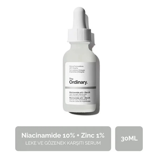 The Ordinary Niacinamide 10% + Zinc 1% Yüz Serumu 30 ml