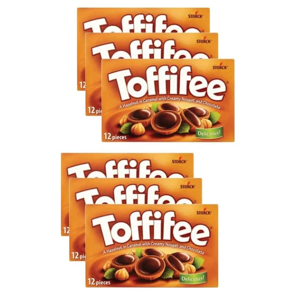 Toffifee Fındıklı Karamelli Çikolata 125 gr 6'lı