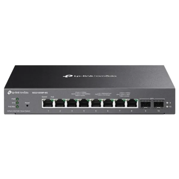 TP-Link SG2210XMP-M2 8 Port 2.5G Gigabit PoE Switch