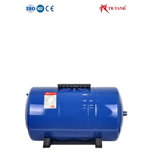 Trtank Profesyonel 100 Litre Yatay Ayaklı Nsf Membranlı Hidrofor Genleşme Tankı