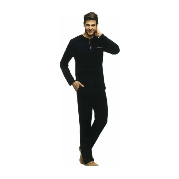 Us Polo 17384 Erkek Uzun Kol Pijama Takımı