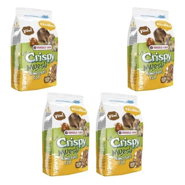 Versele Laga Crispy Hamster Yemi 400 Gr X 4 Adet