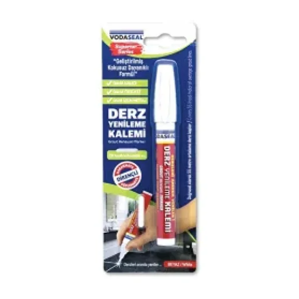 Vodaseal Derz Kalemi Seri Beyaz 1 Adet Yedek
