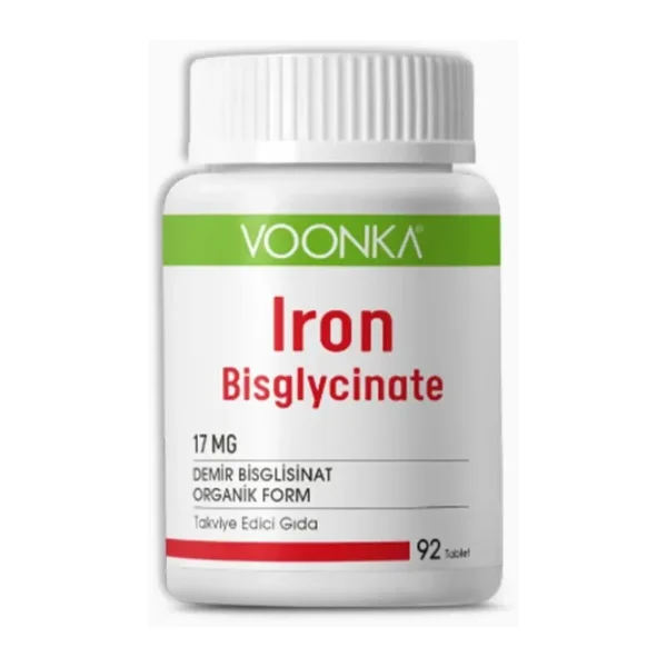 Voonka Iron Bisglycinate 90 Tablet