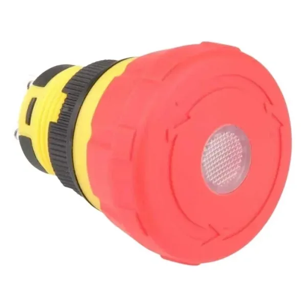 WD16M-M2Z-D 16mm Işıklı Plastik Acil Stop Butonu 2NO