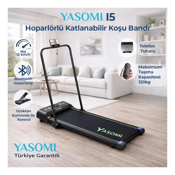 Yasomi i5 Katlanabilir Koşu Bandı