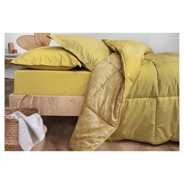 Yataş Mix&Match Thalia Safran 195x215 Cm Çift Kişilik Yorgan