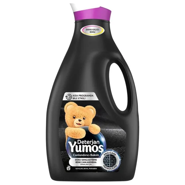 Yumoş Siyahlar için Sıvı Deterjan 42 Yıkama 2.52 lt