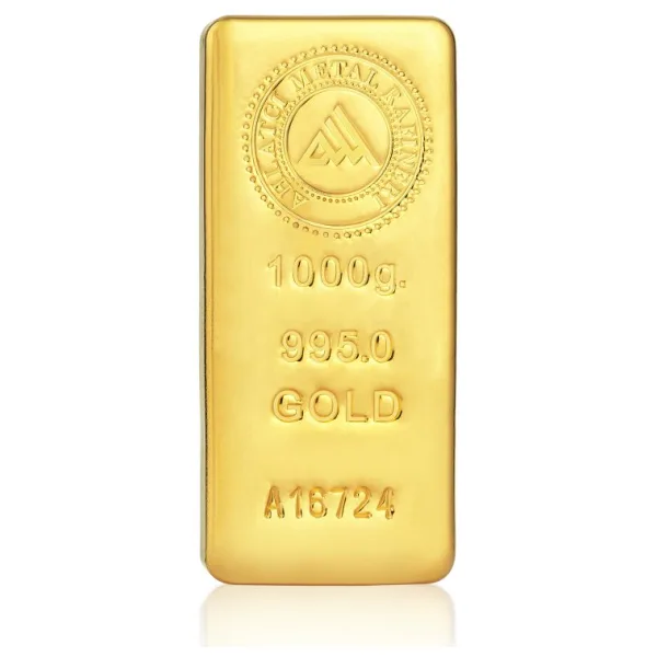1000 gr 24 Ayar Külçe Altın