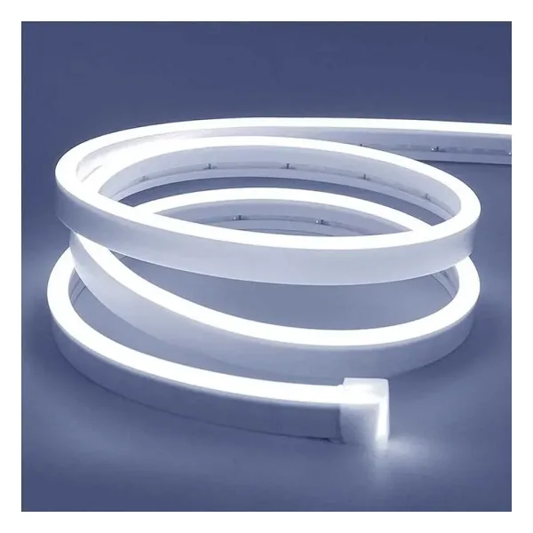 12V Esnek Neon Şerit Led 5 Metre - Beyaz