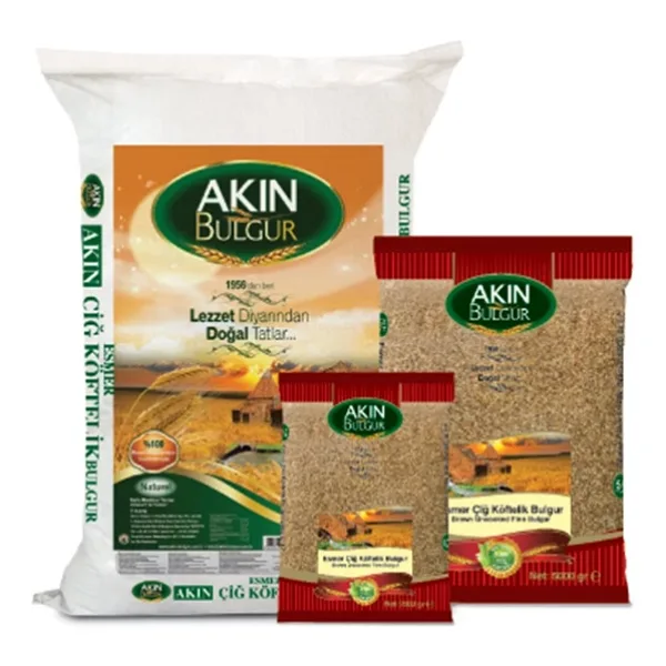 Akın Bulgur Esmer Çiğ Köftelik Bulgur 10 kg