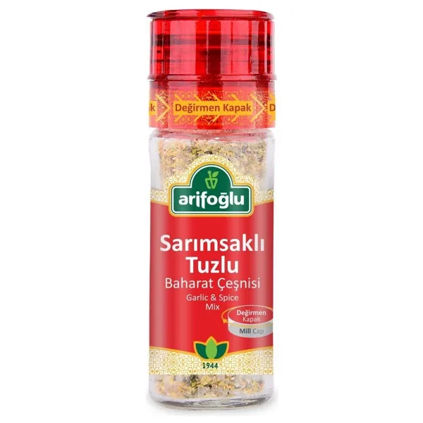 Arifoğlu 80 gr Değirmen Sarımsaklı Tuzlu Baharat