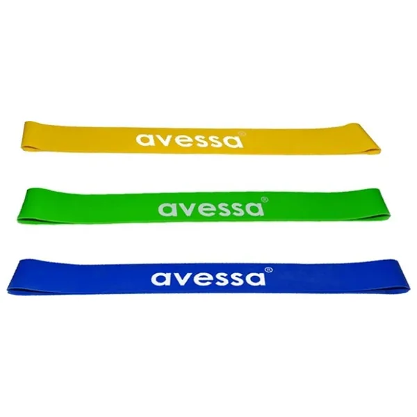 Avessa Latex Aerobik 3 Lü Direnç Seti Lab10-20-30
