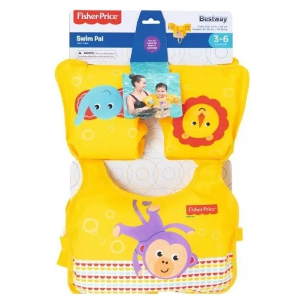 Bestway 93522 Fisher Price Köpük Can Yeleği