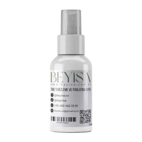 Beyisa Bakım Kiti Serisi Mücevher Altın ve Gümüş Takı Temizleme ve Parlatma Suyu 50 ml