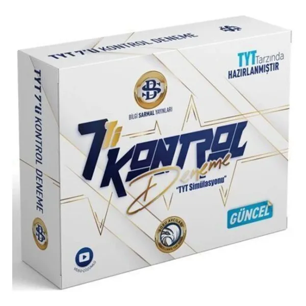 Bilgi Sarmal Yayınları TYT Kontrol 7'li Deneme