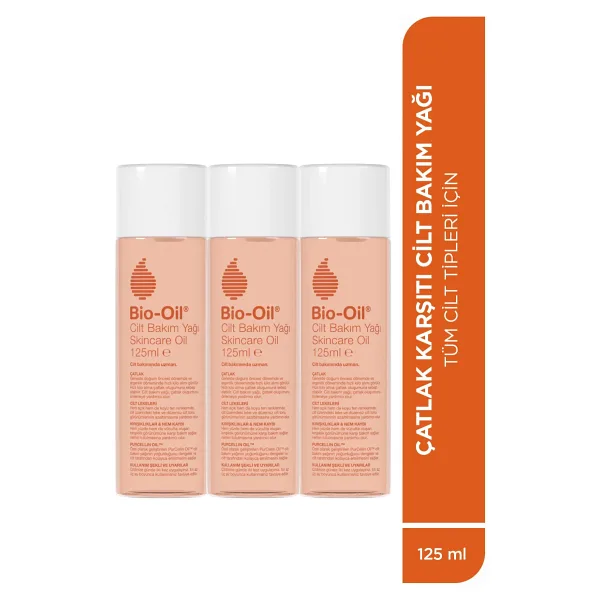 Bio-Oil Çatlak ve Leke Bakım Yağı 125 ml 3 Adet