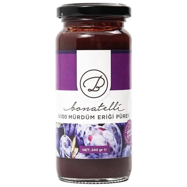 Bonatelli %100 Mürdüm Eriği Püresi 240 gr