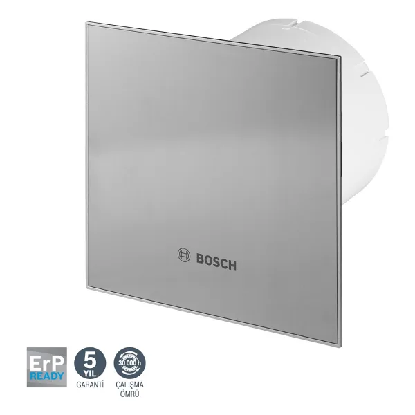 Bosch Banyo Aspiratörü / Fanı 1700 Serisi İnoks 100 mm çap - Inox