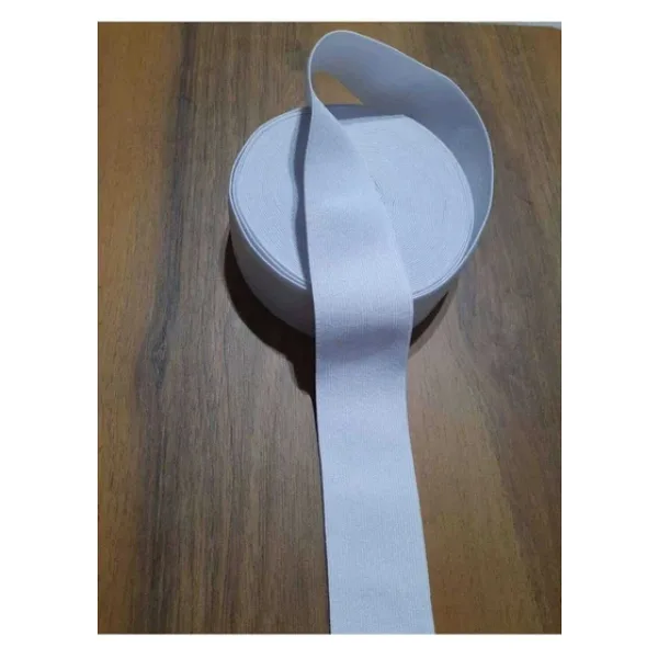 BRAVE TEKSTİL ÜRÜNLERİ Beyaz 3 Cm Paça, Bel Ve Don Lastiği 1 Paket 5 Metre