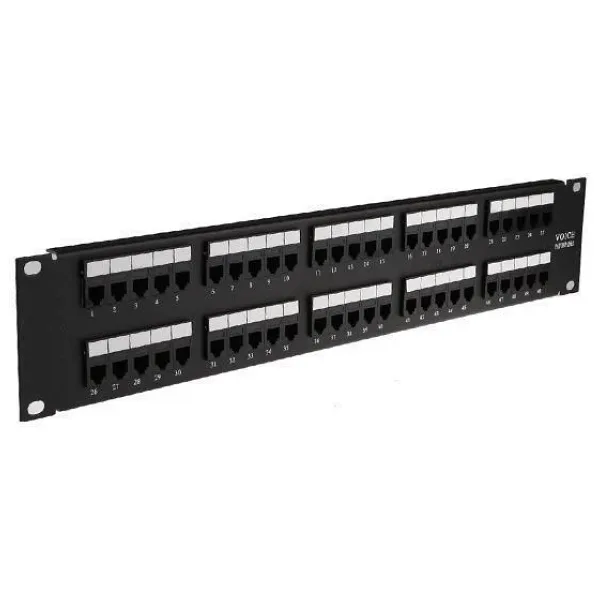 Cat3 Voice 50 Port Patch Panel ISDN (Telefon)