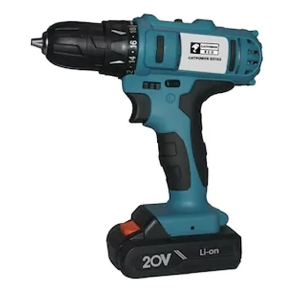 CatPower E5102 20 V Çift Akülü 1.5 Ah Matkap