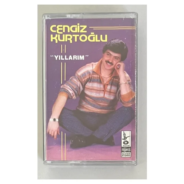 Cengiz Kurtoğlu Yıllarım Kaset (Orjnal 1987 Dönem Kağıt Baskı Kaset)