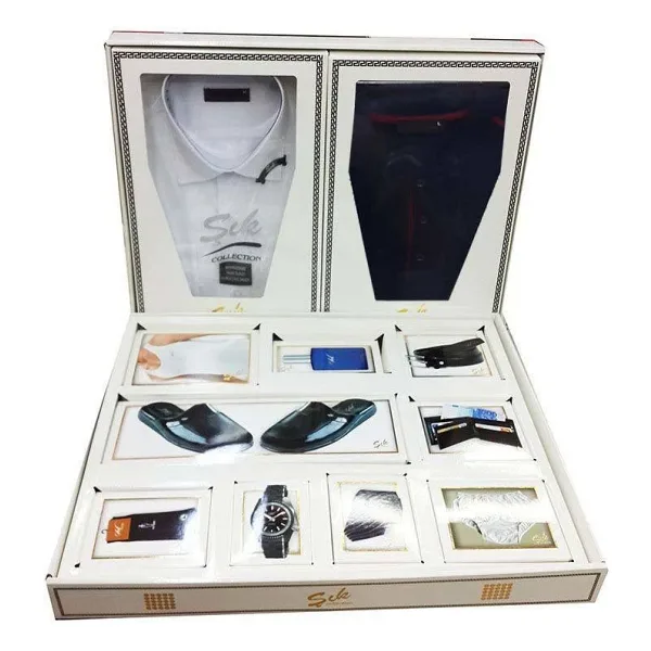 Ceyyiz Şık 11 Parça Gömlek Pijama Full Damat Seti